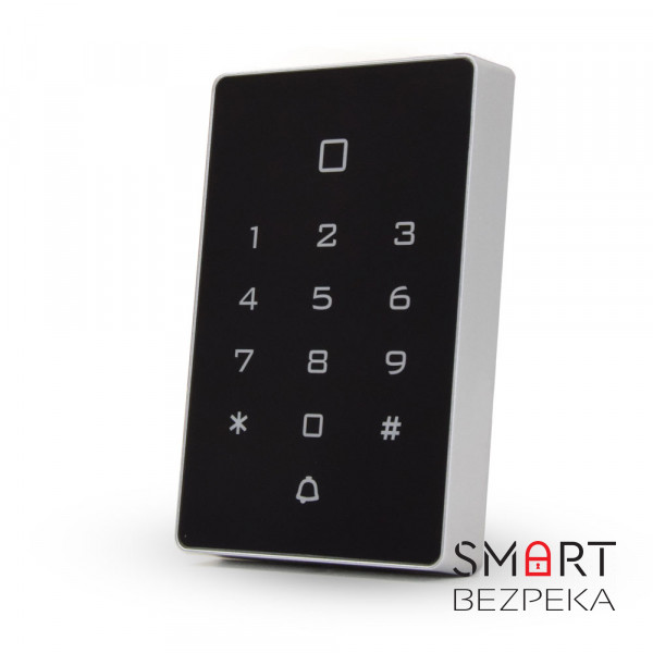 Пластикова кодова клавіатура зі зчитувачем EM-Marine ATIS AK-602A з сенсорними кнопками