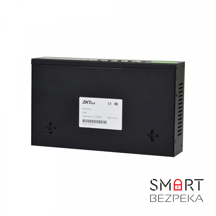 PoE-комутатор ZKTeco ZK-PoE42N-55W з 4 портами PoE