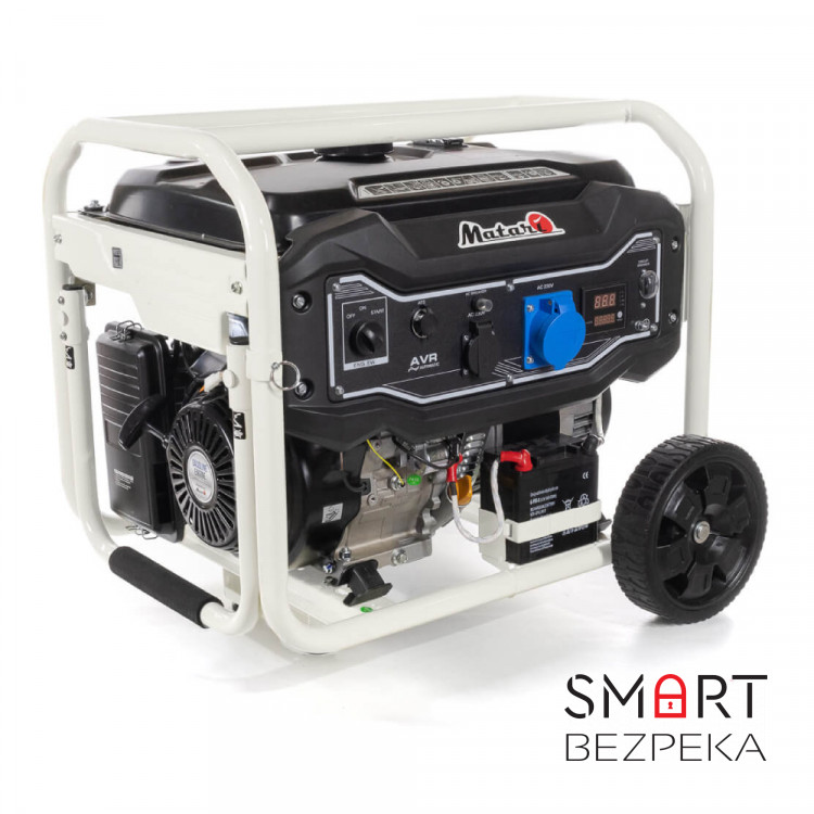 Бензиновий генератор MATARI MH10000EA-ATS з АВР максимальна потужність 7 кВт