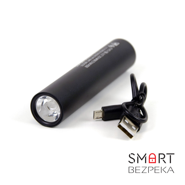 Комплект із двох ручних ліхтариків SUPERFIRE S11-D, що перезаряджаються, з потужністю 2 Вт