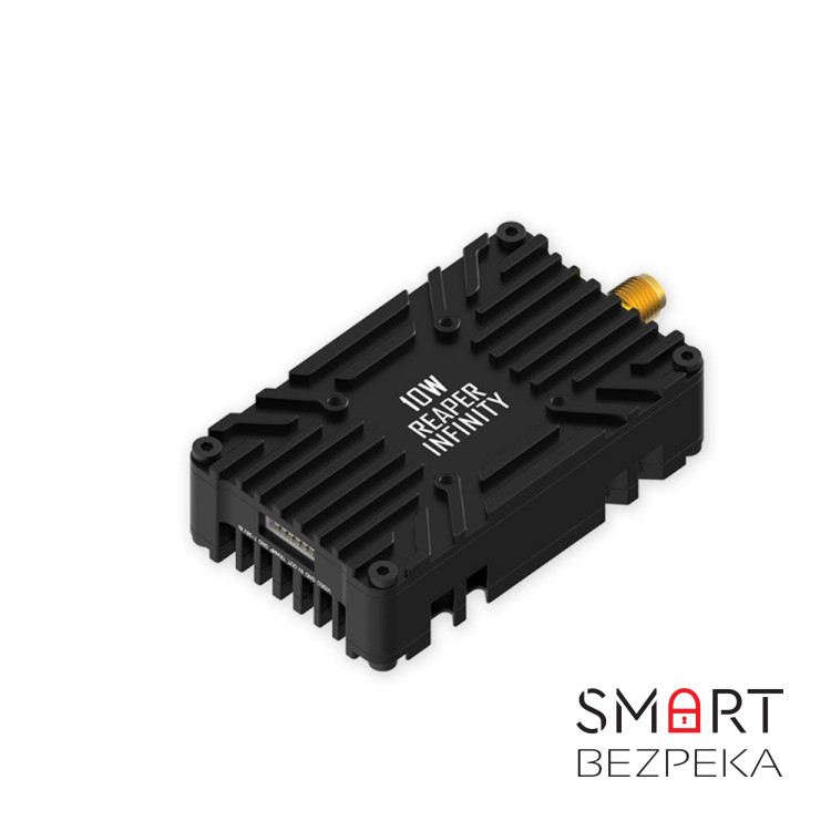 Відеопередавач Foxeer 4.9G~6G Reaper Infinity 10W 80CH VTx