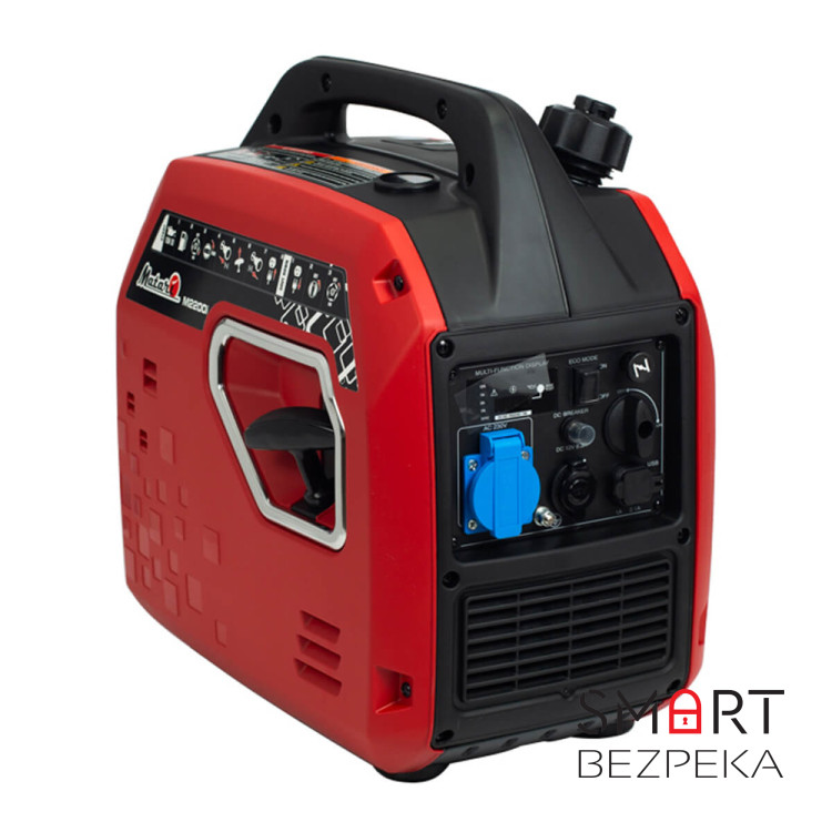 Инверторный бензиновый генератор MATARI M2200I максимальная мощность 2 кВт