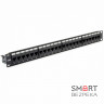 Патч-панель CMS 19" 24xRJ-45 UTP, кат. 6 з організатором кабелю