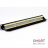 Патч-панель CMS 19" 24xRJ-45 UTP, кат. 6 з організатором кабелю