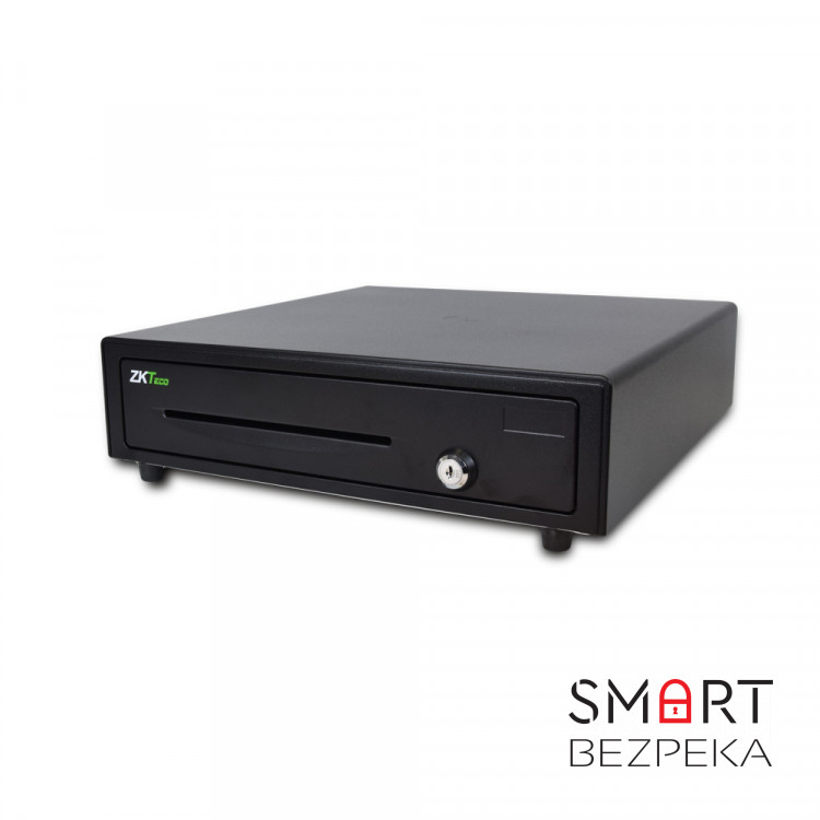 Грошова скринька ZKTeco ZKC0508, 5 відсіків для купюр, 8 для монет і 1 для чеків