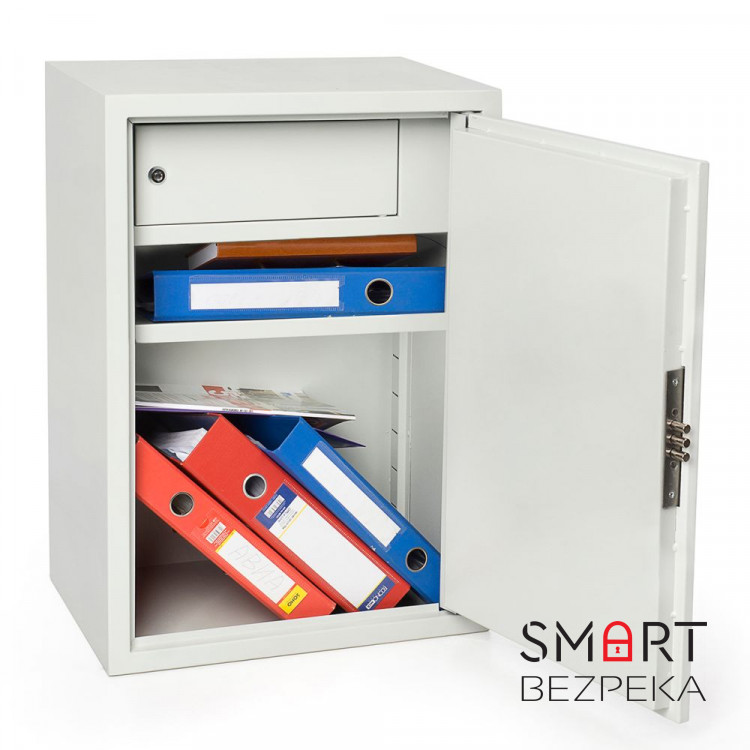 Сейф офісний Ferocon БЛ-65К.Т1.П1.7035 з ключовим замком