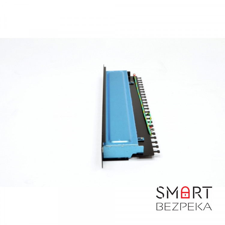 Патч-панель CMS 19" 24xRJ-45 FTP, кат. 6 з огранізатором кабелю