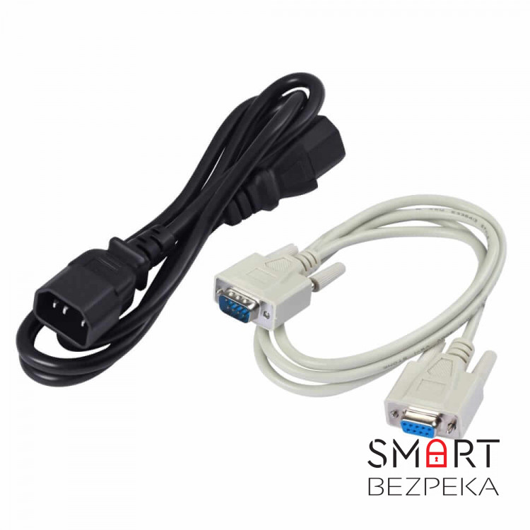 Джерело безперебійного живлення Powercom KIN-1200AP RM LCD 1200ВА / 720Вт лінійно-інтерактивне