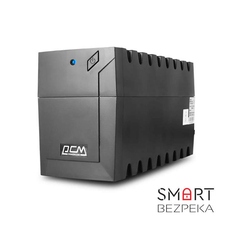 Джерело безперебійного живлення Powercom RPT-600AP Schuko 600ВА / 360Вт лінійно-інтерактивне