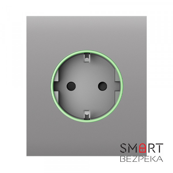 Центральна панель Ajax CenterCover (type F) fog для вбудованої розетки