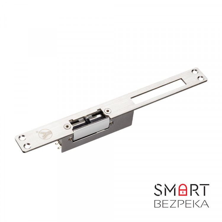 Електрозащіпка Yli Electronic YS-132NC-S (power closed) довга для системи контролю доступу з датчиком стану дверей