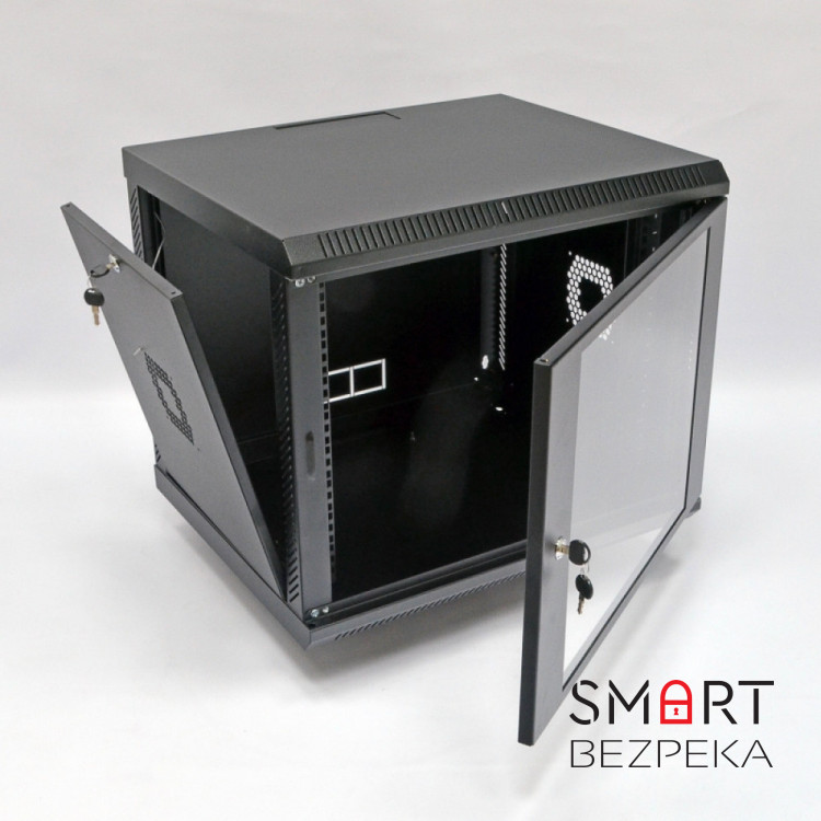 Шкаф серверный CMS 9U 600 х 500 х 507 UA-MGSWA95B для сетевого оборудования