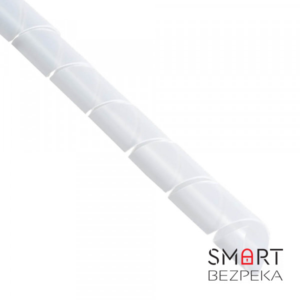 Спіральна обв'язка 08 біла (10м) для кабелів