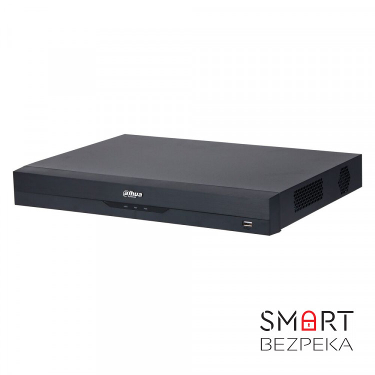 IP-відеореєстратор 8-канальний Dahua DHI-NVR2208-I з AI функціями для систем відеонагляду