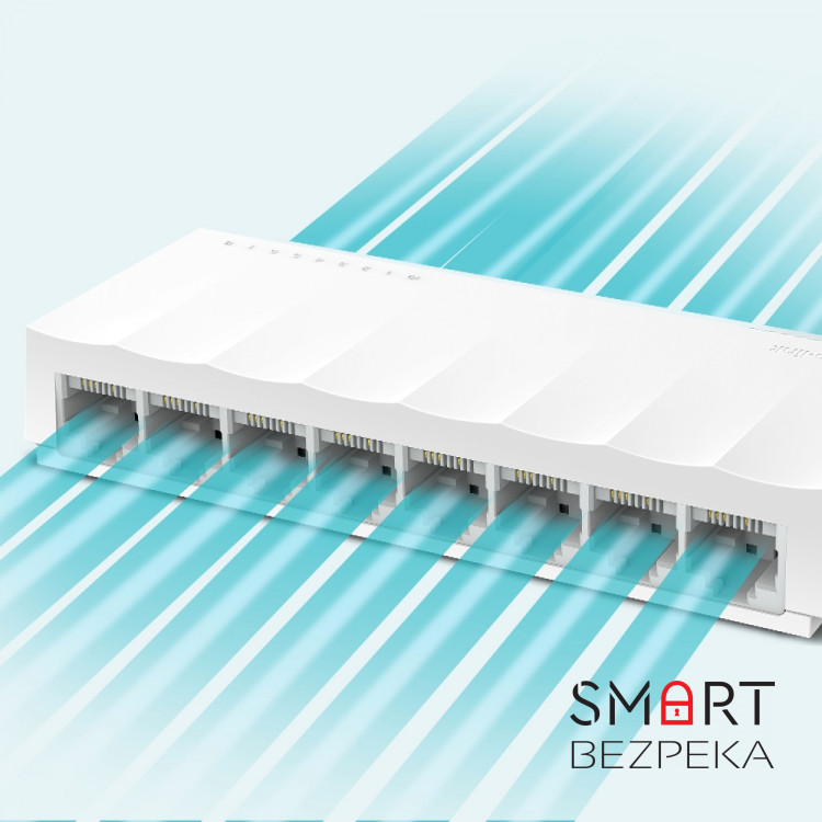 Комутатор TP-Link LiteWave LS1008 8-портовий некерований