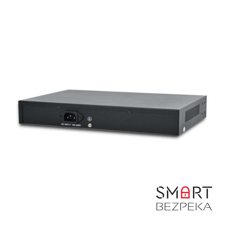 PoE-комутатор ZKTeco ZK-PoE2421NS-300W з 24 портами PoE