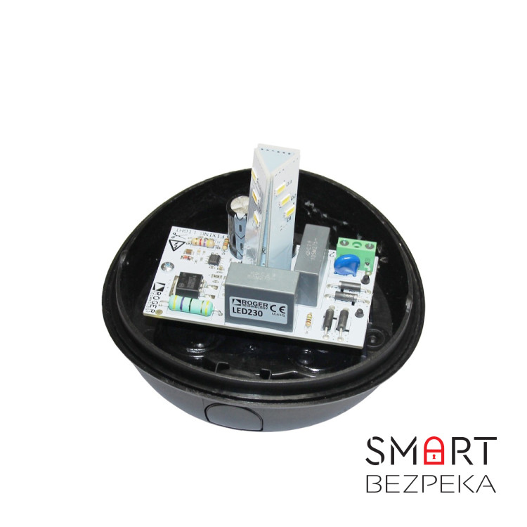 Сигнальна лампа Roger R92/LED230 з платою модуляції світлових спалахів 230В