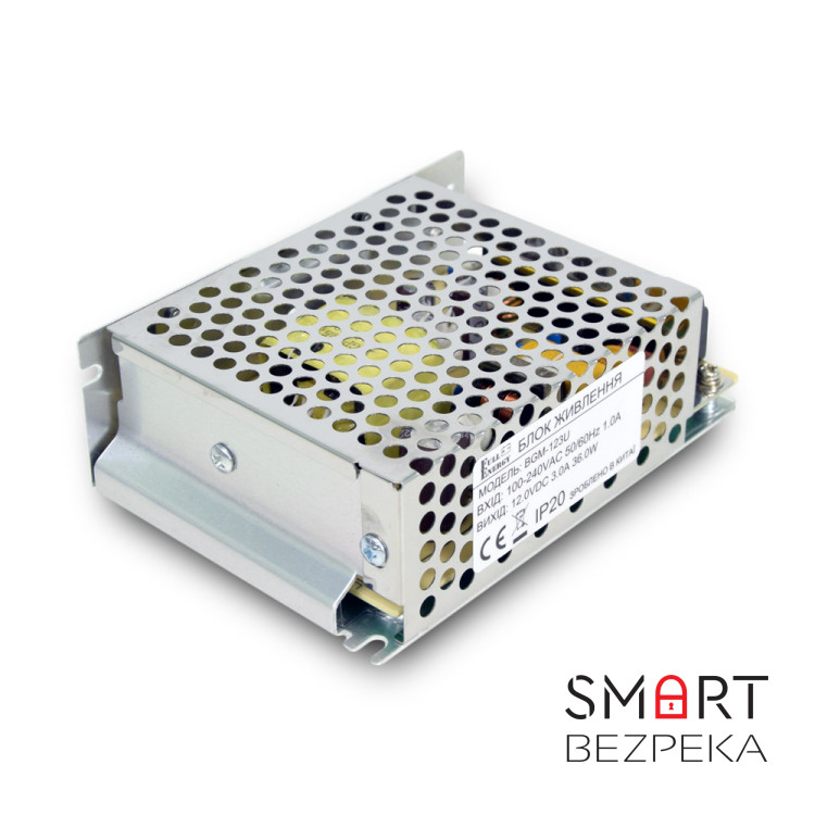 Блок живлення Full Energy BGM-123U 12 В / 3 А