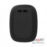 Беспроводная экстренная кнопка Ajax DoubleButton black с защитой от случайных нажатий