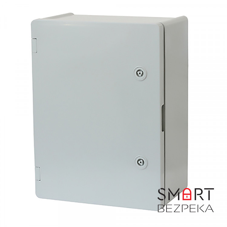 Щит ERKA 023 300 x 400 x 180 мм з монтажною панеллю і опаловими дверцятами