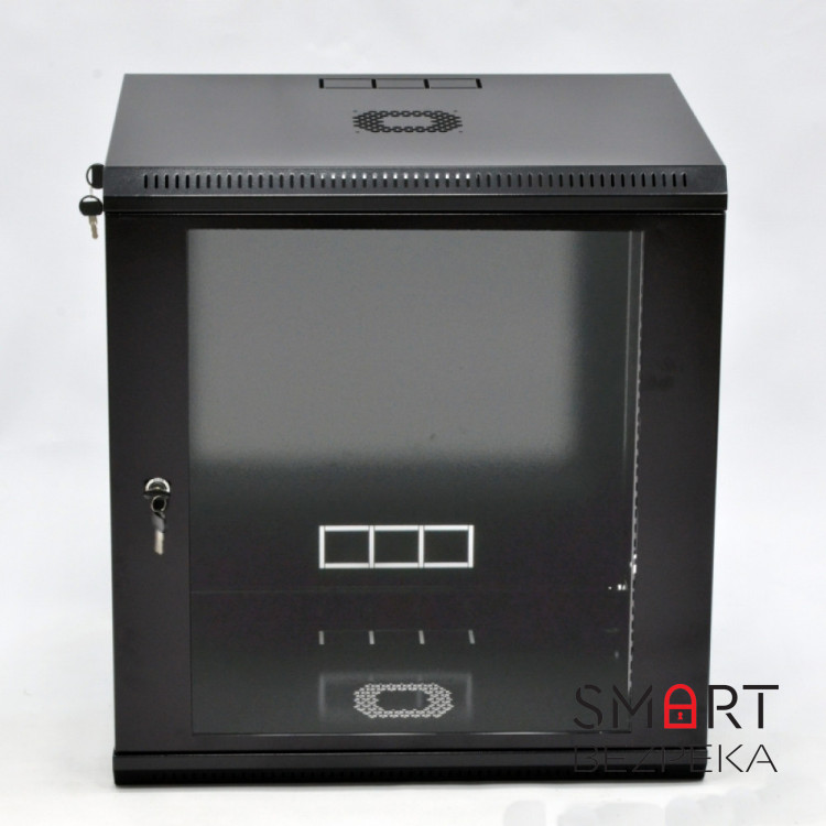 Шкаф серверный CMS 12U 600 х 600 х 640 UA-MGSWL126B для сетевого оборудования