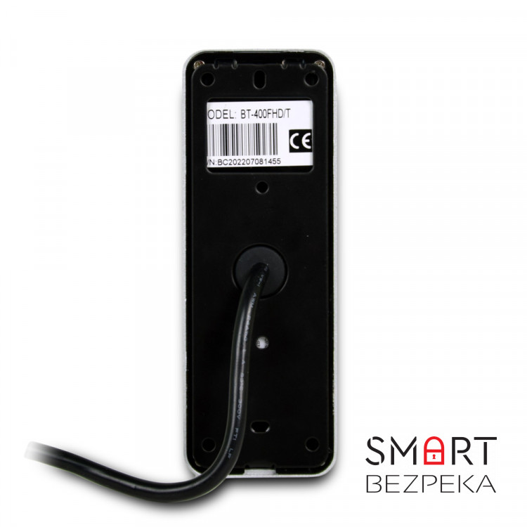 Відеопанель BCOM BT-400FHD/T Black з підтримкою Tuya Smart