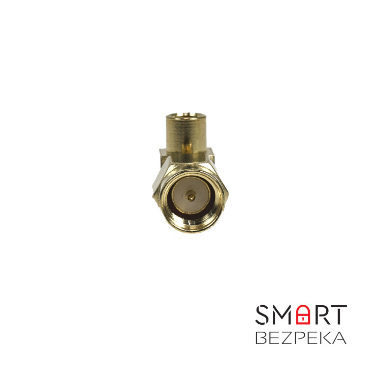 Разъём SMA угловой 90° для пайки кабеля RG402 (male)