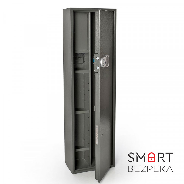 Сейф збройовий Ferocon Е139К1.Е1.Т1.П3 з електронним і ключовим замком