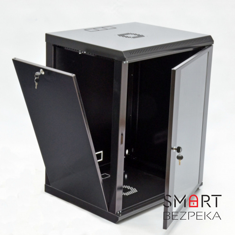 Шафа серверна CMS 15U 600 x 500 x 773 UA-MGSWL155B для мережевого обладнання