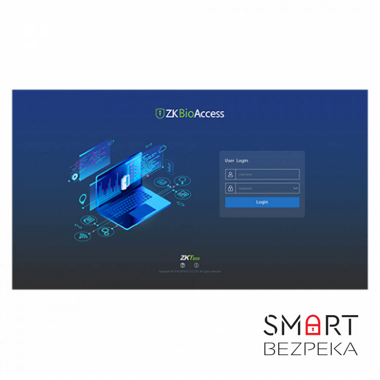 Ліцензія контролю доступу ZKTeco ZKBioAccess IVS ZKBA-AC-P25