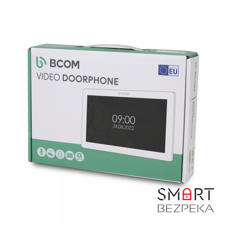 Wi-Fi відеодомофон 7" BCOM BD-760FHD/T White з підтримкою Tuya Smart