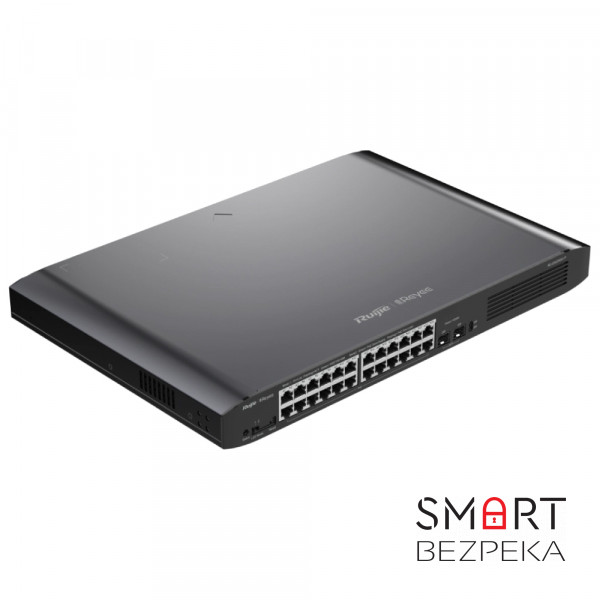 PoE комутатор Ruijie Reyee RG-ES226GC-P 26-портовий гігабітний інтелектуальний