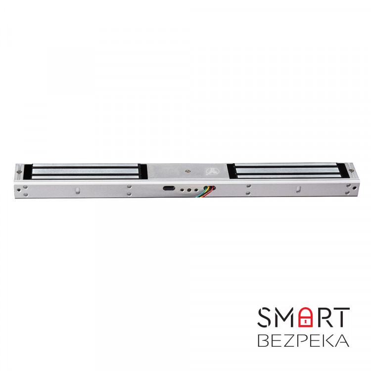 Електромагнітний замок для двостулкових дверей YM-280NTD(LED) з таймером затримки, світловою індикацією, датчиком стану замка для системи контролю доступу