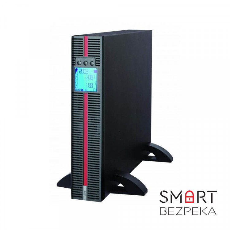 Джерело безперебійного живлення Powercom MRT-1000 Schuko 1000ВА / 1000Вт онлайн з чистою синусоїдою