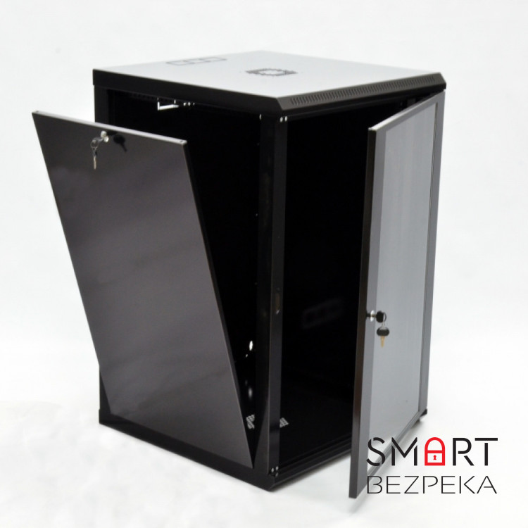 Шкаф серверный CMS 18U 600 x 600 x 907 UA-MGSWL186B для сетевого оборудования