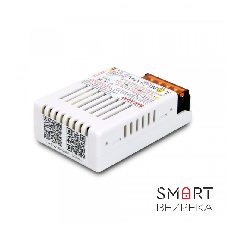 Блок питания Faraday Electronics 20Wt/12-36V/PL в пластиковом корпусе