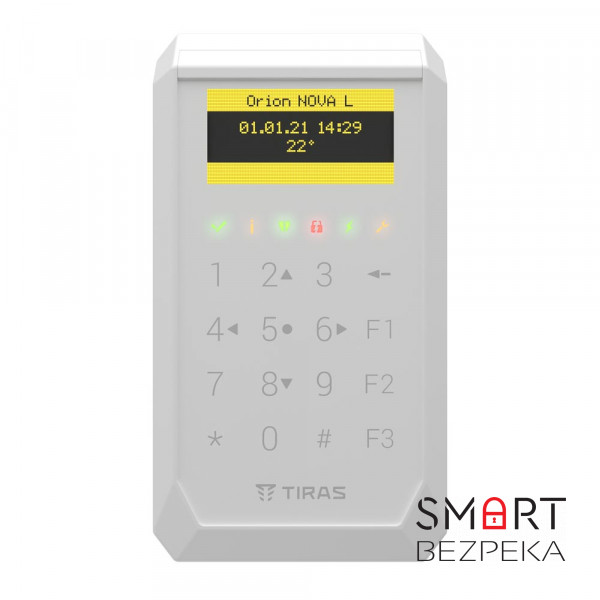 Клавіатура K-PAD OLED+ (white)