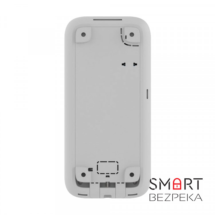 Клавиатура Ajax KeyPad TouchScreen white беспроводная с сенсорным экраном