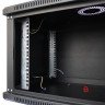 Шкаф серверный SteelNet 12U 600 x 600 для сетевого оборудования (стекло, черный)