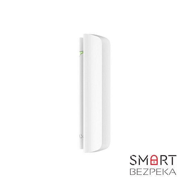 Беспроводной датчик открытия дверей/окон Ajax DoorProtect Plus white с сенсором удара и наклона