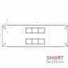Шафа серверна CMS 4U 600 х 350 х 284 UA-MGSWA435B для мережевого обладнання