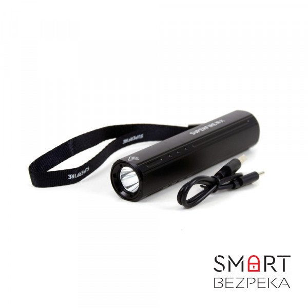 Ручний ліхтарик SUPERFIRE S32, що перезаряджається, з потужністю 5 Вт