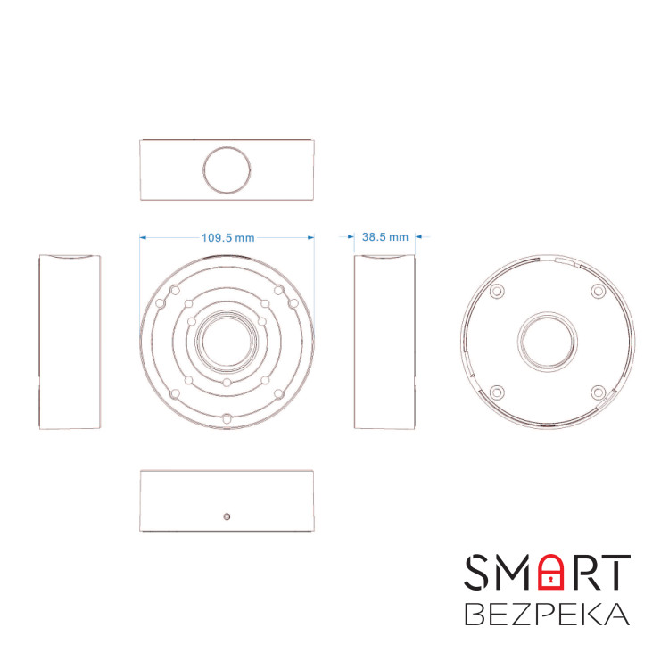Коммутационный бокс Provision-ISR PR-JB12IP64