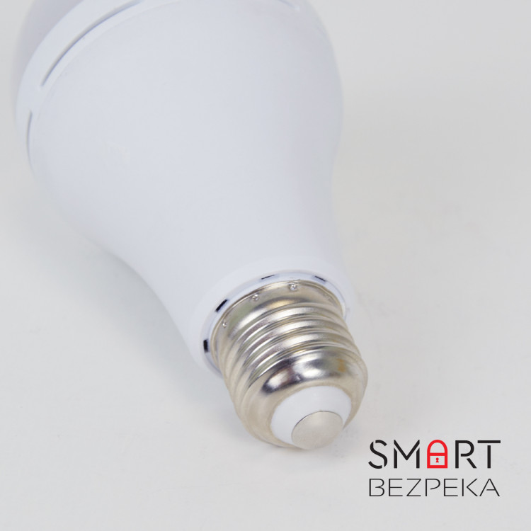 Комплект із двох ламп LED Lightwell BS2C3 12 Вт Е27 з вбудованим акумулятором