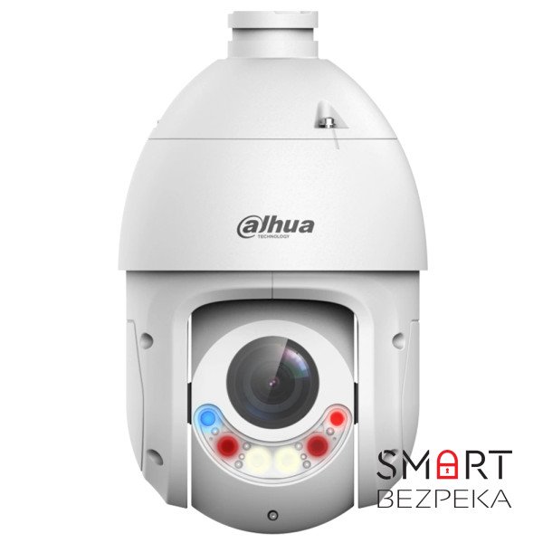 IP Speed Dome відеокамера 4 Мп Dahua DH-SD4E425GB-HNR-A-PV1 з відеоаналітикой для системи відеонагляду