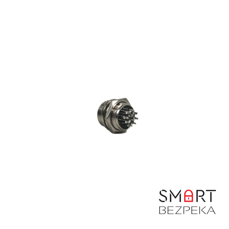 Комплект разъёмов GX16-10, 10 контактов (male/female)