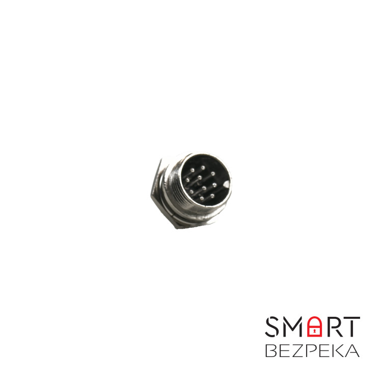 Комплект роз'ємів GX16-10, 10 контактів (male/female)