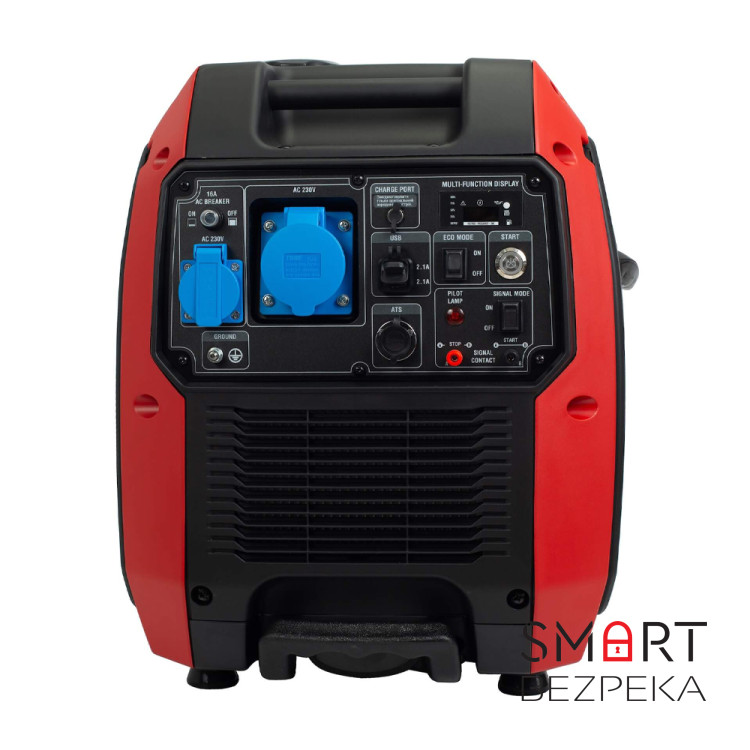 Інверторний бензиновий генератор MATARI M6500I максимальна потужність 6.5 кВт