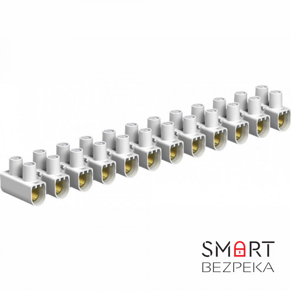 Клемна колодка 12-ти полюсна 3 А для провідників з перетином до 4 мм²