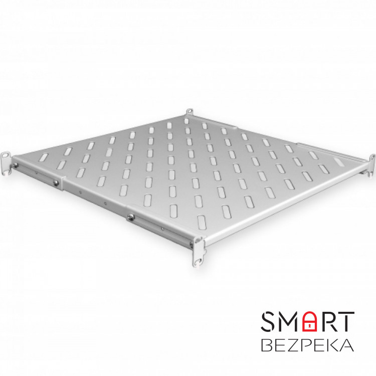 Полка с четырьмя точками крепления CMS UA-SH4-450G 19" 1U 450 мм серая